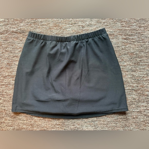 Women's Y2K Nike Tennis Skort Black Size M/8-10 - Picture 2 of 6